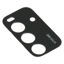 10 PCS Back Camera Lens for Xiaomi Redmi Note 9 4G M2010J19SC (Black)