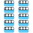 10 PCS Back Camera Lens for Xiaomi Redmi Note 9 4G M2010J19SC (Blue)