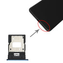 SIM Card Tray + SIM Card Tray / Micro SD Card Tray for Xiaomi Mi 11 Lite/11 Lite 5G NE M2101K9AG(Blue)