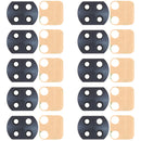 10 PCS Back Camera Lens for Xiaomi Redmi Note 9T 5G M2007J22G