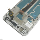 LCD Screen and Digitizer Full Assembly with Frame for Vodafone Smart Ultra 6 VF-995N VF995N (White)