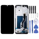 LCD Screen and Digitizer Full Assembly with Frame for ZTE Blade A7 2019 2019RU (Black)