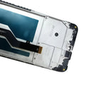 LCD Screen and Digitizer Full Assembly with Frame for ZTE Blade A7 2019 2019RU (Black)