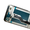LCD Screen and Digitizer Full Assembly with Frame for ZTE Blade A7 2019 2019RU (Black)