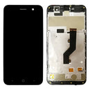 LCD Screen and Digitizer Full Assembly with Frame for ZTE Blade A520 (Black)