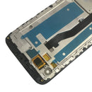 LCD Screen and Digitizer Full Assembly with Frame for ZTE Blade V8 Lite (Black)