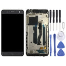 LCD Screen and Digitizer Full Assembly with Frame for ZTE Blade V8 Mini BV0850 (Black)
