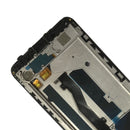 LCD Screen and Digitizer Full Assembly with Frame for ZTE Blade V8 Mini BV0850 (Black)