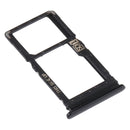 SIM Card Tray + Micro SD Card Tray for Motorola Moto G Power (Black)