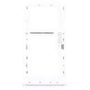SIM Card Tray + SIM Card Tray / Micro SD Card Tray for Motorola Moto G10 XT2127-2 (Silver)