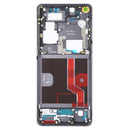 Original Front Housing LCD Frame Bezel Plate for OPPO Find X2 Pro CPH2025 PDEM30 (Black)