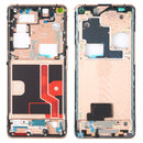 Original Front Housing LCD Frame Bezel Plate for OPPO Find X2 Pro CPH2025 PDEM30 (Gold)