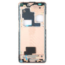Original Front Housing LCD Frame Bezel Plate for OPPO Find X2 Pro CPH2025 PDEM30 (Gold)