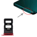 SIM Card Tray + SIM Card Tray for Xiaomi Mi 11 Pro (Red)