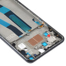 Original Front Housing LCD Frame Bezel Plate for Xiaomi Mi 11 Lite 5G / Mi 11 Youth/11 Lite 5G NE(Black)