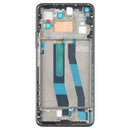 Original Front Housing LCD Frame Bezel Plate for Xiaomi Mi 11 Lite 4G M2101K9AG(Black)