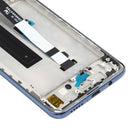 Original LCD Screen and Digitizer Full Assembly with Frame for Xiaomi Redmi Note 9 Pro 5G / Mi 10T Lite 5G M2007J17C M2007J17G(Grey)