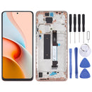 Original LCD Screen and Digitizer Full Assembly with Frame for Xiaomi Redmi Note 9 Pro 5G / Mi 10T Lite 5G M2007J17C M2007J17G (Rose Gold Beach)