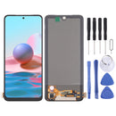 Original AMOLED Material LCD Screen and Digitizer Full Assembly for Xiaomi Redmi Note 10 4G / Redmi Note 10S M2101K7AI, M2101K7AG