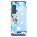 Original Front Housing LCD Frame Bezel Plate for Xiaomi Mi 10S(Blue)