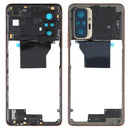 Middle Frame Bezel Plate for Xiaomi Redmi Note 10 Pro Max / Redmi Note 10 Pro / Redmi Note 10 Pro (India) M2101K6P M2101K6G M2101K6I(Gold)