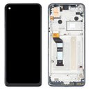 LCD Screen and Digitizer Full Assembly with Frame for Motorola One Action XT2013-1 XT2013-2 XT2013-4 (Blue)