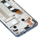 LCD Screen and Digitizer Full Assembly with Frame for Motorola One Action XT2013-1 XT2013-2 XT2013-4 (Blue)