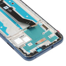 LCD Screen and Digitizer Full Assembly with Frame for Motorola Moto E (2020) (Blue)