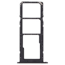 SIM Card Tray + SIM Card Tray + Micro SD Card Tray for Huawei Enjoy 20 SE 4G(Black)