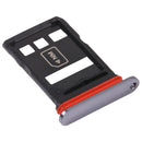 SIM Card Tray + NM Card Tray for Huawei Mate 40 (Black)