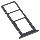 SIM Card Tray + SIM Card Tray + Micro SD Card Tray for Huawei P Smart 2021 (Black)