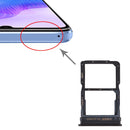 SIM Card Tray + NM Card Tray for Huawei Enjoy 20 Pro (Black)