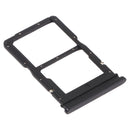 SIM Card Tray + NM Card Tray for Huawei P Smart S (Black)