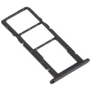 SIM Card Tray + SIM Card Tray + Micro SD Card Tray for Honor 8S 2020 (Black)