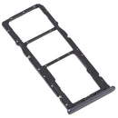 SIM Card Tray + SIM Card Tray + Micro SD Card Tray for Huawei Y5p (Black)