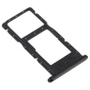 SIM Card Tray + SIM Card Tray / Micro SD Card Tray for Honor 9S (Black)