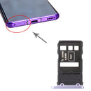 SIM Card Tray + SIM Card Tray for Honor 30 Pro (Purple)