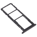 SIM Card Tray + SIM Card Tray + Micro SD Card Tray for Honor 8A 2020 (Black)