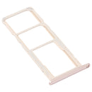 SIM Card Tray + SIM Card Tray + Micro SD Card Tray for Honor 8A 2020 (Gold)