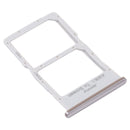 SIM Card Tray + NM Card Tray for Huawei Nova 7i (Silver)
