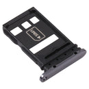 SIM Card Tray + NM Card Tray for Huawei P40 Pro (Black)