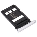 SIM Card Tray + NM Card Tray for Huawei P40 Pro (Silver)