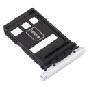 SIM Card Tray + NM Card Tray for Huawei P40 Pro (Silver)