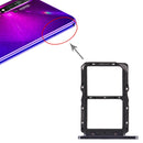 SIM Card Tray + SIM Card Tray for Huawei Nova 5T (Black)