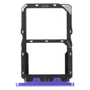 SIM Card Tray + NM Card Tray for Huawei Nova 5 Pro (Purple)