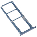 SIM Card Tray + SIM Card Tray + Micro SD Card Tray for Huawei Enjoy 9e (Blue)