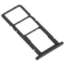 SIM Card Tray + SIM Card Tray + Micro SD Card Tray for Honor 8S (Black)