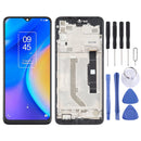 LCD Screen and Digitizer Full Assembly with Frame for TCL 20 SE T761H(Black)