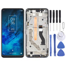 LCD Screen and Digitizer Full Assembly with Frame for TCL 10 5G T790Y T790H(Black)