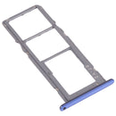 SIM Card Tray + SIM Card Tray + Micro SD Card Tray for LG K42 / K52 (Brazil) LMK420 LMK420H LMK420E LMK420Y(Blue)